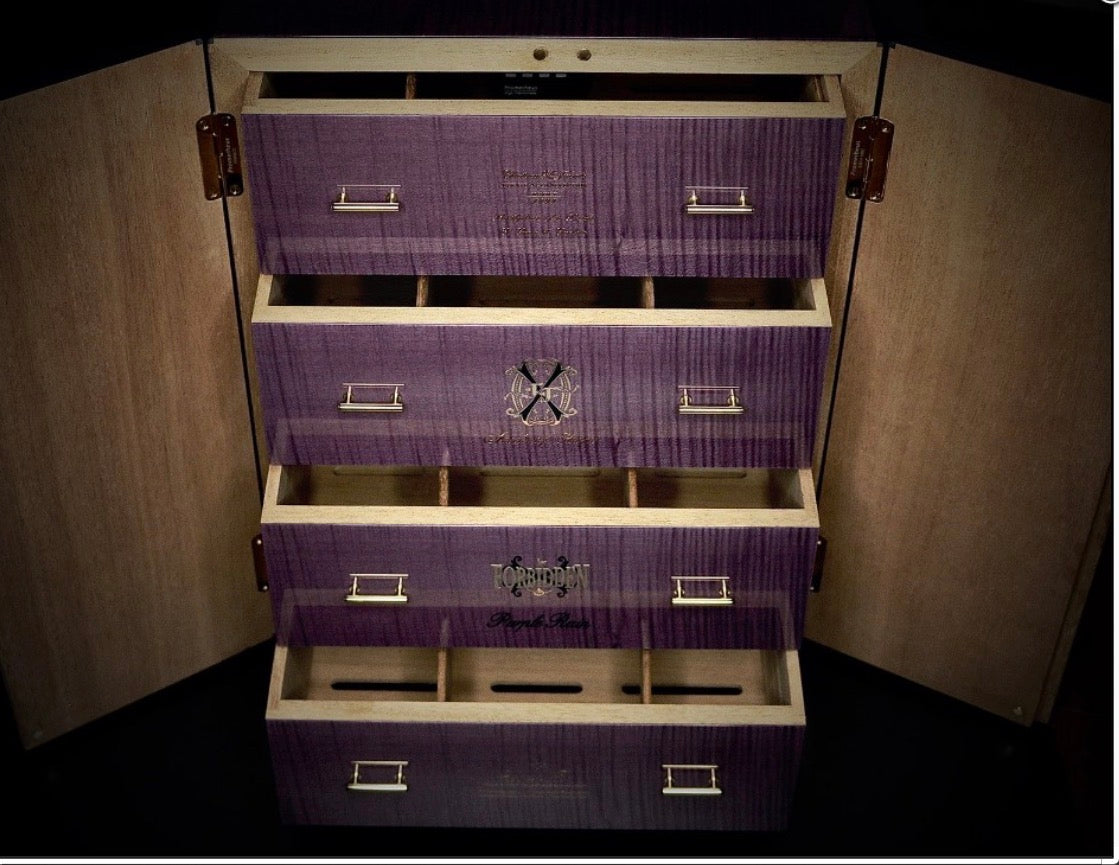 LIMITED EDITION OPUSX PURPLE RAIN “DREAM” HUMIDOR BY PROMETHEUS