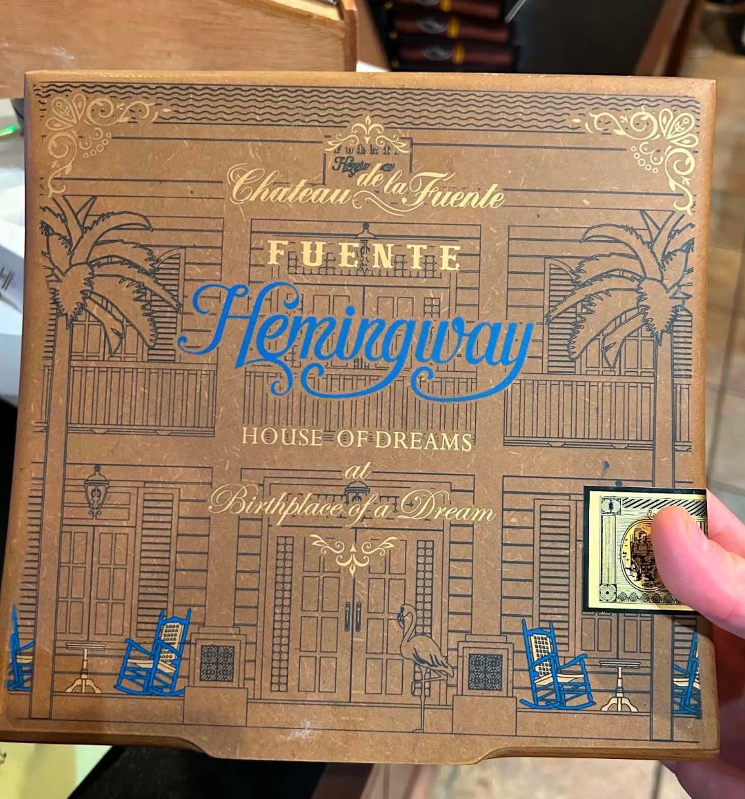 Elie Bleu The Hemingway House of Dreams at Chateau de la Fuente Box Of 20 Cigars