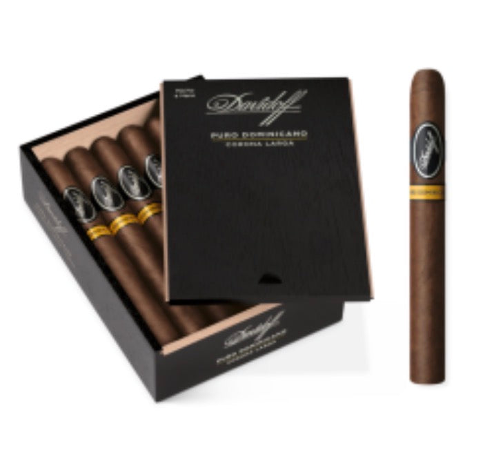 Davidoff Puro Dominicano Corona Larga (5 7/8 x 44) Box Of 12 Cigars