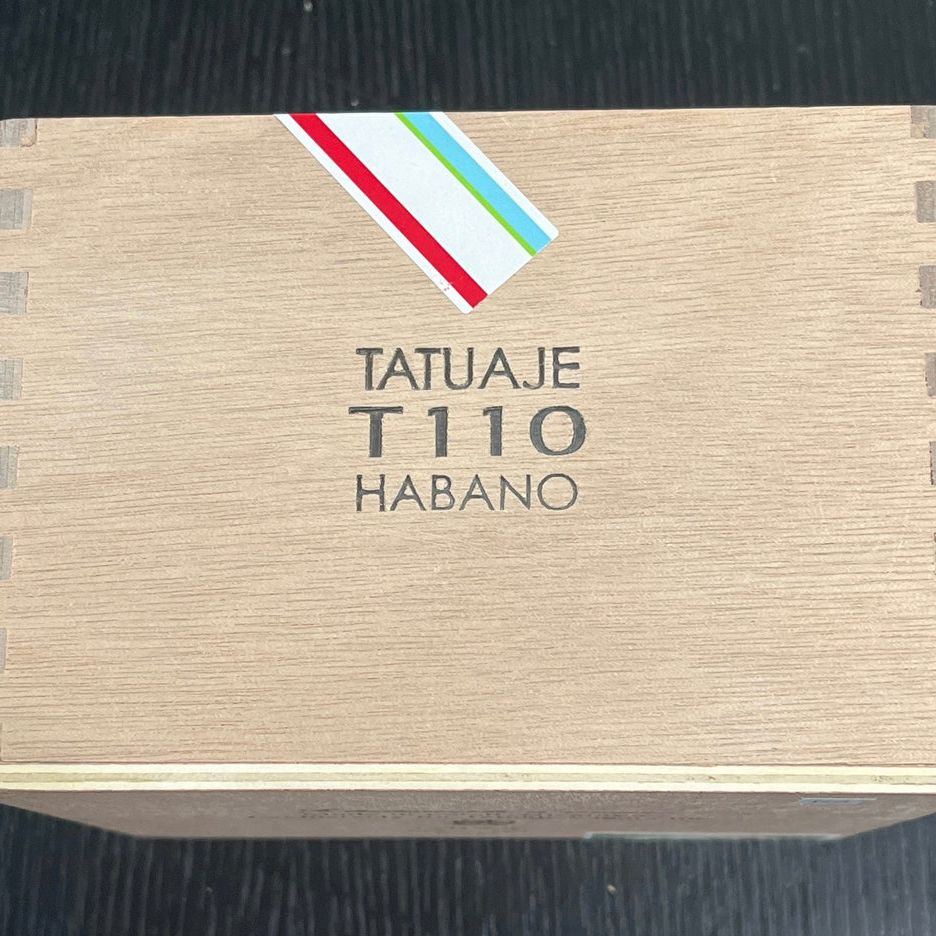 Tatuaje T110 Habano Released 2020 R.Field Cigars - R.Field Stamp Box Sealed 25 Tatuaje T110 Habano 4"3/8 * 52 Cigars by cityofcigars.com - All, TATUAJE
