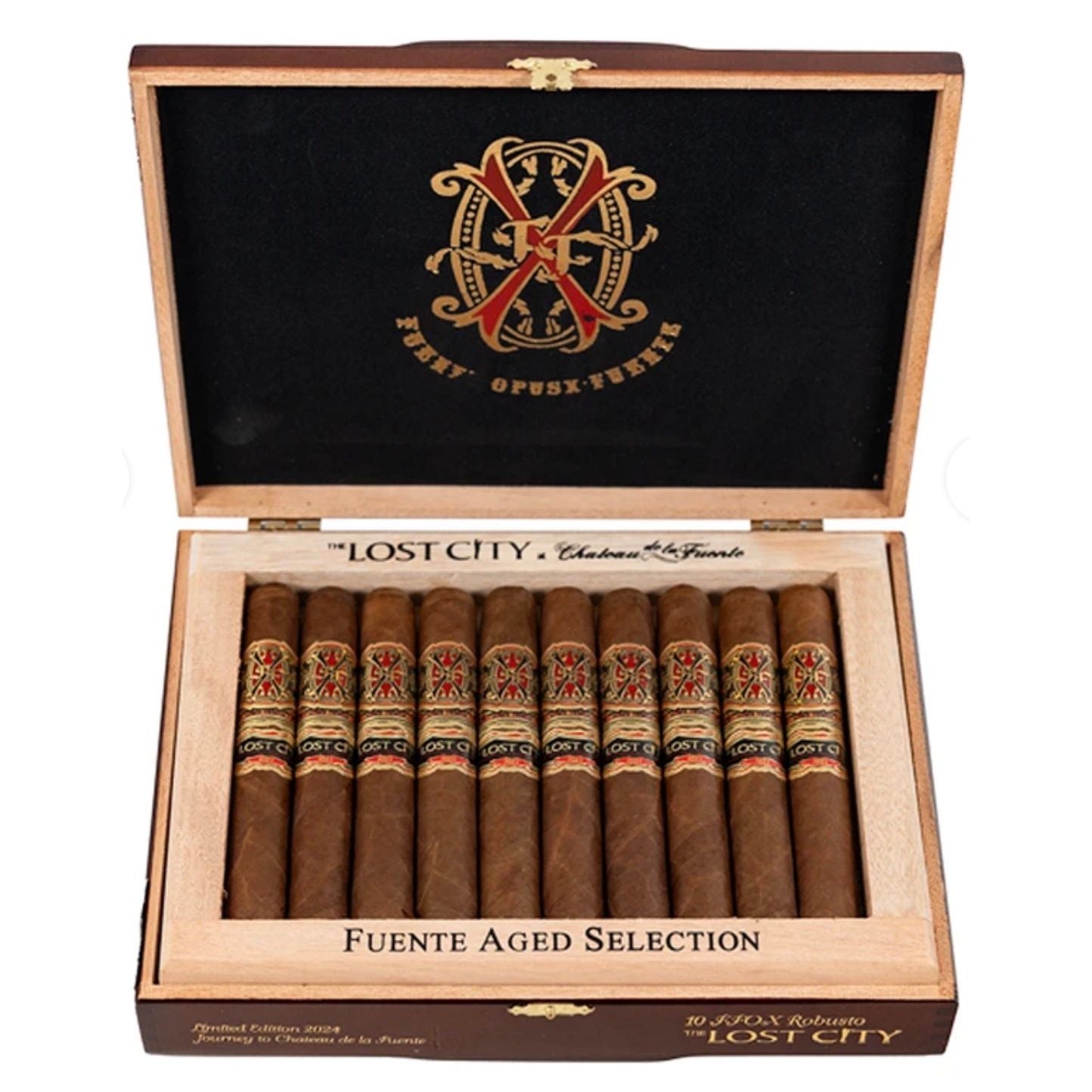 Arturo Fuente Opus X Lost City Lancero Box Of 10 Cigars