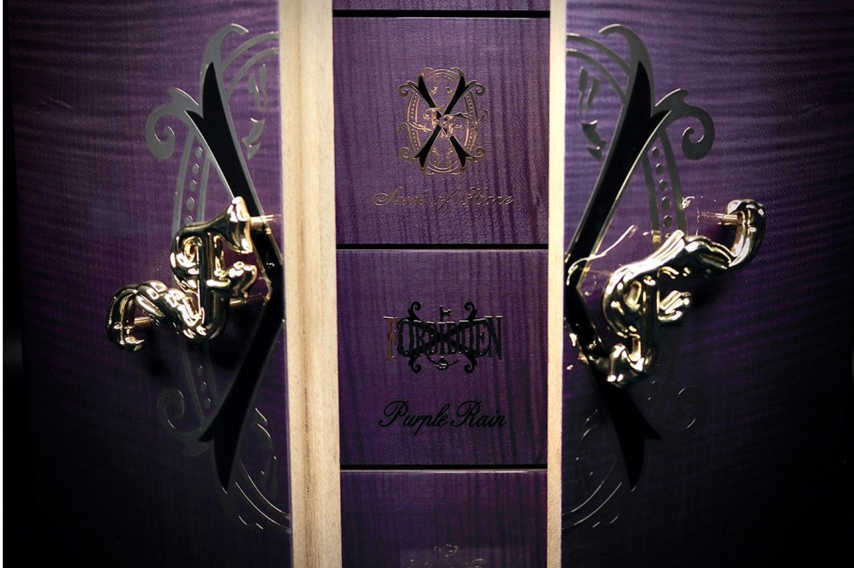 ARTURO FUENTE LIMITED EDITION OPUSX PURPLE RAIN “DREAM” HUMIDOR BY PROMETHEUS