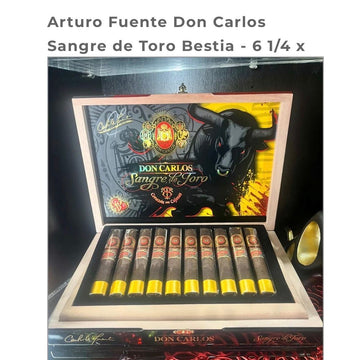 Arturo Fuente Don Carlos Sangre de Toro Bestia #2 Toro Box of 20 Cigars