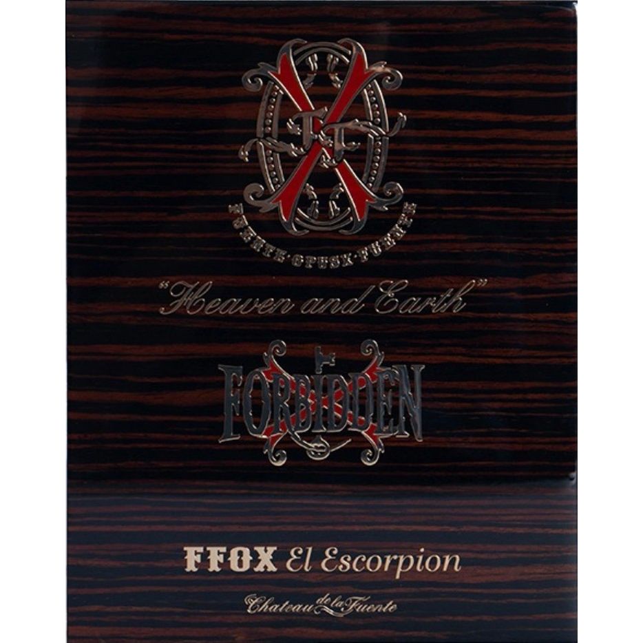 Arturo Fuente OpusX El Escorpion Natural Humidor Combo Includes 10 Rare Cigars