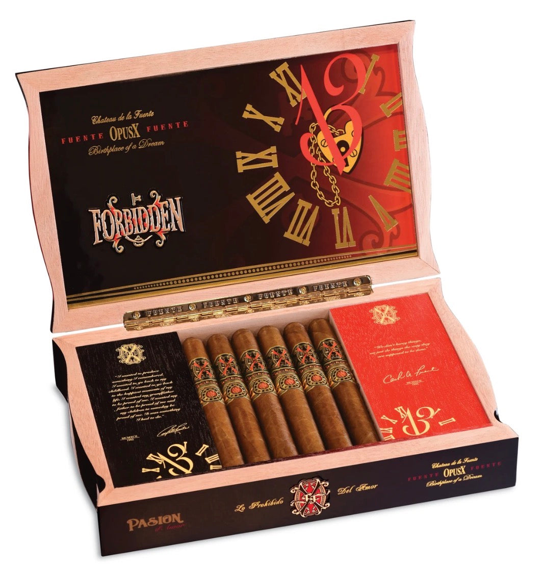 Arturo Fuente Opus X Forbidden X Amor Sensual Box Of 20 Cigars
