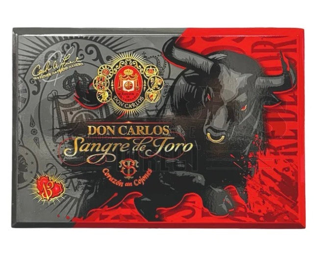 Arturo Fuente Don Carlos Sangre de Toro Raging Bull #2 (Torpedo) Box Of 20 Cigars