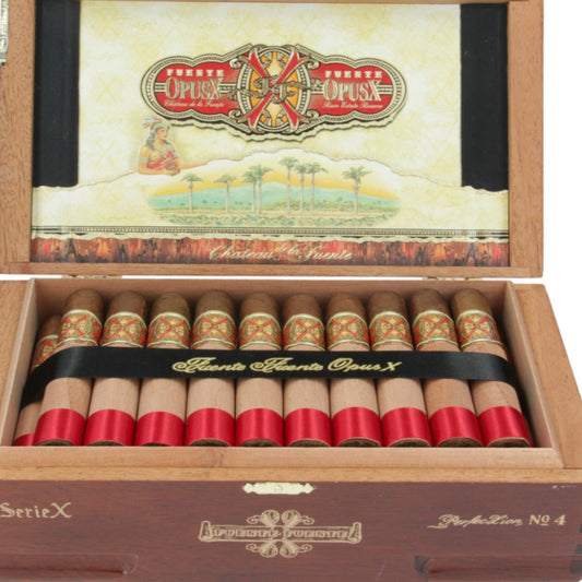Arturo Fuente Opus X Perfecxion #4 5"1/8 * 43 Box Of 42 Cigars - cityofcigars.com