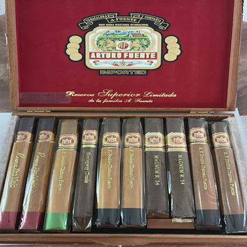 Arturo Fuente Sampler Holiday Collection 2012 Extra Special Reserve Box Of 10 Cigars