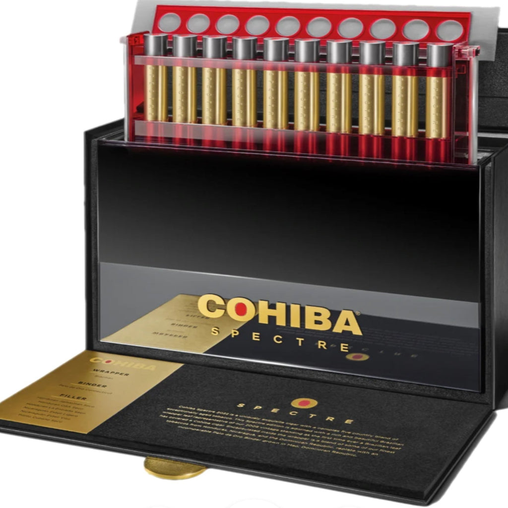 Cohiba Spectre Limited Edition 2025 Box Of 10 Cigars With Travel Humidor