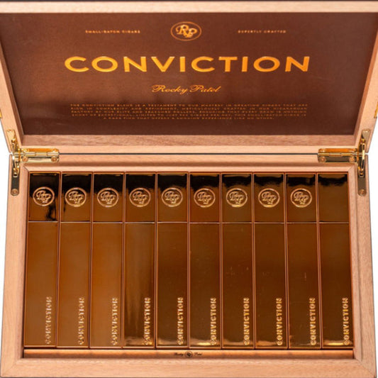 Rocky Patel Conviction Toro 2024 Box Of 10 Cigars “ In Stock “ - cityofcigars.com