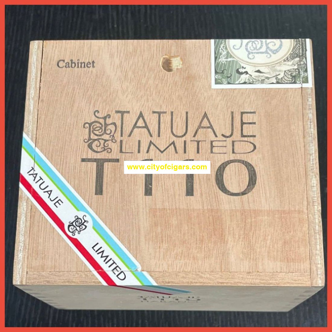 Tatuaje T110 Habano Released 2020 R.Field Cigars “Box Of 25” - cityofcigars.com